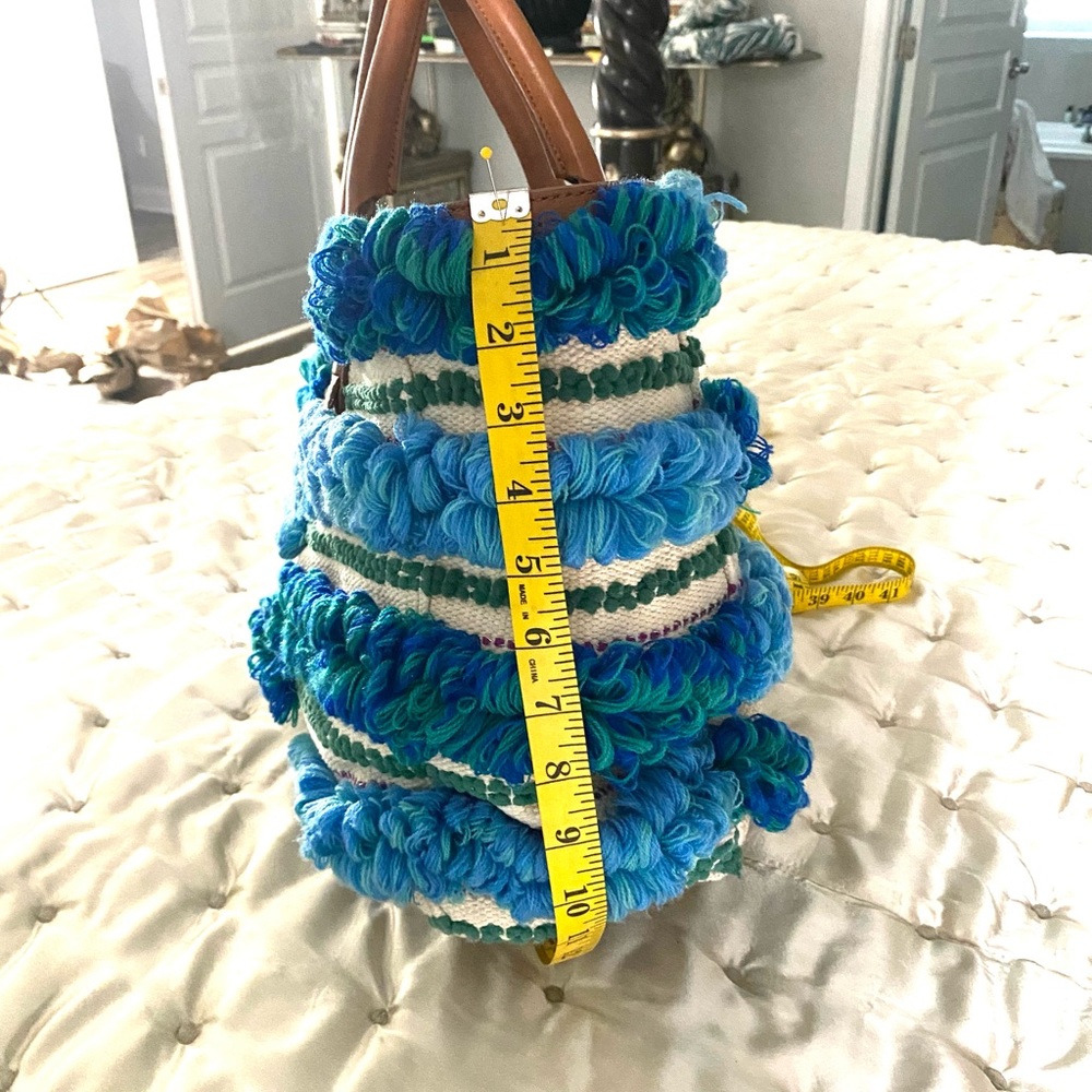 Sam Edelman Gina Blue Tote Bag - Picture 14 of 16